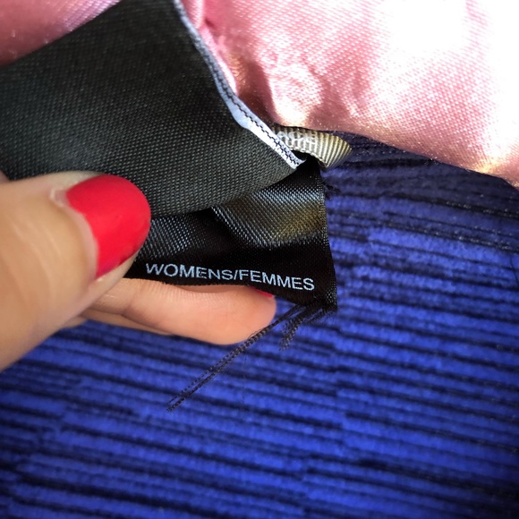 The North Face Purple Striped Fleece Zip Up Size S - Picture 4 of 5